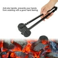 thumbnail image 4 of BBQ Serving Tong Multifunctional Metal BBQ Clip Tongs Clamp for Garbage Charcoal Serving Tools, 4 of 8