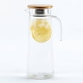 thumbnail image 3 of Jarra De Agua Fría De Botella De Jugo De Acrílico Transparente De 1,2 L Para Uso En Barra Casera, 3 of 7