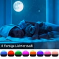 thumbnail image 3 of Led Projector Lamp, Starry Sky Baby Night Light 2 In 1 Ocean Projector & Stars Bedside Lamp 360 ° Degree Rotation Projection Lamp 8-Color Change Perfect For Kids Bedroom (Blue), 3 of 7