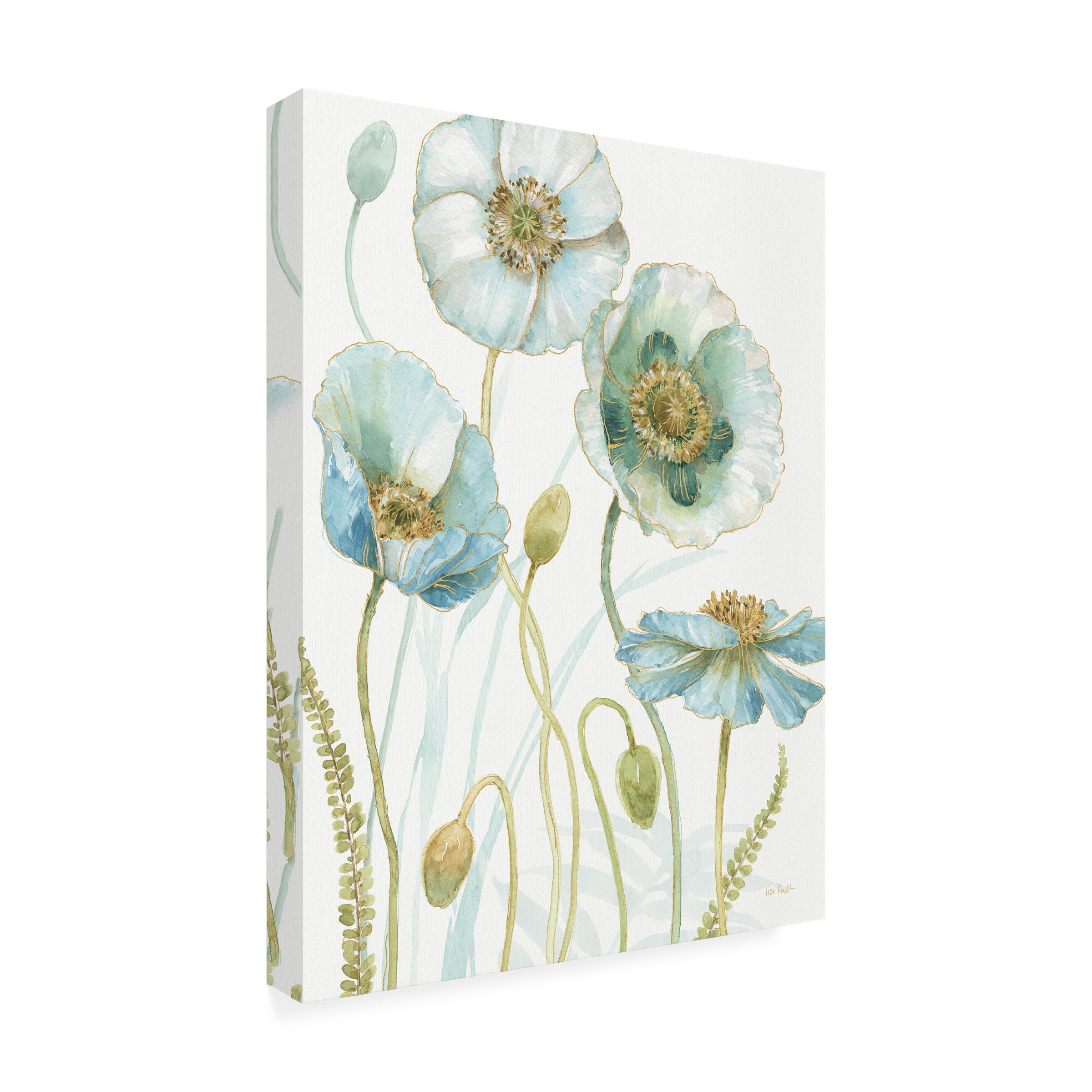 Trademark Fine Art "My Greenhouse Flowers VII" Canvas Art by Lisa Audit