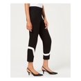 thumbnail image 3 of ALFANI $75 Womens New 0288 Black Color Block Wear To Work Pants 14P Petites B+B, 3 of 4