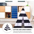 thumbnail image 5 of Kids play tent foldable white indoor outdoor toy black 1.3m, 5 of 5