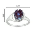 thumbnail image 3 of Sterling Silver with Color Changing Alexandrite Soliltaire Ring, 3 of 3