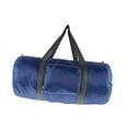 thumbnail image 2 of Bolso de lona de viaje plegable bolso liviano bolso cilíndrico portátil bolso de equipaje portátil para senderismo de piscina deportiva al Azul oscuro, 2 of 8