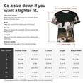 thumbnail image 4 of Rocae Cute Goat Baby for Men's Moisture-Wicking Crew Tee - T-Shirt for Sports, Outdoor Activities, and Casual WearXX-Large, 4 of 9
