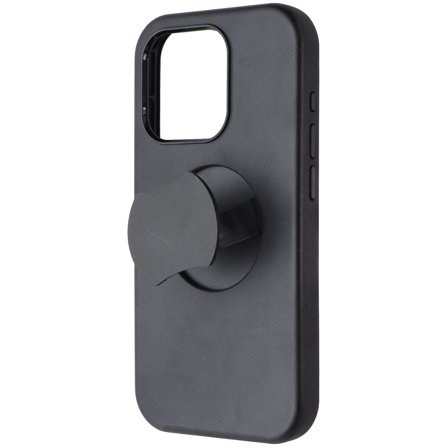 Open Box OtterBox OtterGrip Symmetry Case for MagSafe for Apple iPhone 15 Pro - Black