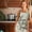 F, variant on TIMIFIS Pockets Holds 1Pc Parent Adult The Family Kitchen Lovely Print Linen Family Aprons Kitchen Gadgets