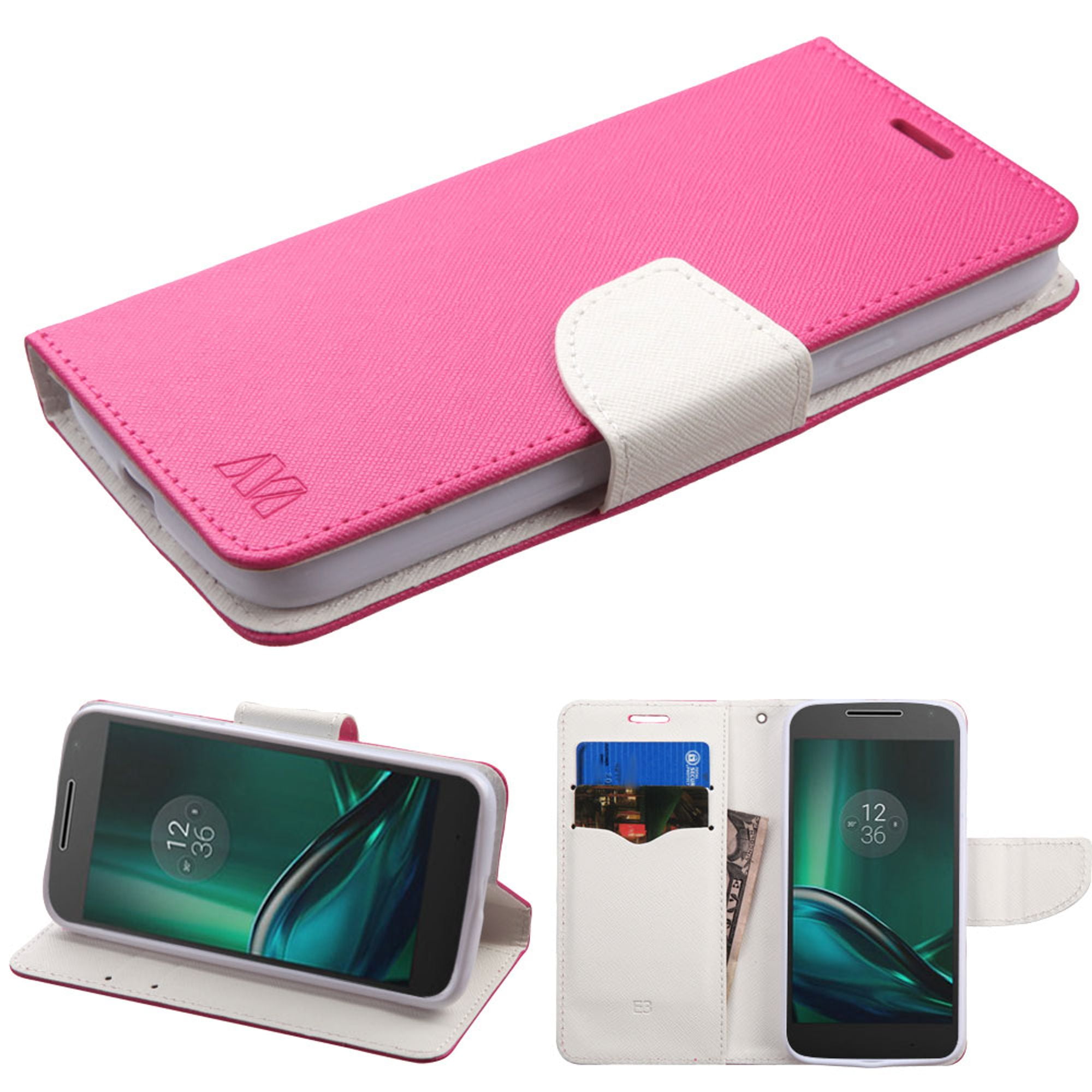 Motorola Moto E3 Phone Case, Motorola Moto E3 Case, by Insten Flip