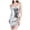 Argent, variante sur Tauxra Hauts Unis pour Femmes, Blouse Décontractée Sans Manches à Col en V, Chemise Ample en Tricot Extensible avec Fente Latérale, pour Usage Quotidien Bureau et Sortie