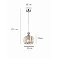 thumbnail image 2 of Lampara Bianca 1 Luz Plateado, 2 of 3