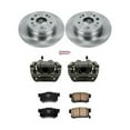 thumbnail image 2 of PowerStop Rear Stock Replacement Brake Pad and Rotor Kit with Calipers Fits: HONDA Select Models KCOE6172, 2 of 5