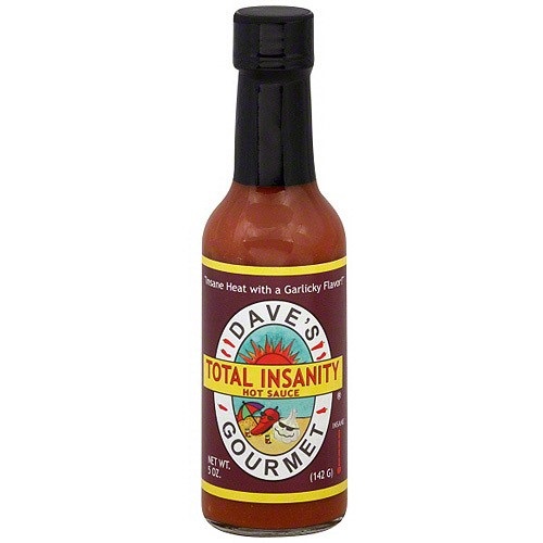 Dave's Gourmet Total Insanity Hot Sauce, 5 Oz (Pack of 1)