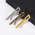 thumbnail image 5 of Portable Bifold Simple Replace Parts Money Clip Bar Wallet Spring Clamp Cash Holder SILVER 70MM, 5 of 8