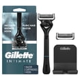 thumbnail image 1 of Gillette Intimate ingle Razor para hombres, 1 mango, 2 recambios de cuchillas, 1 of 6