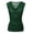 Dark Green, variant on Zeagoo Womens Ruched Cowl Neck Tank Tops Sleeveless Stretch Blouse with Side Shirring