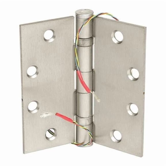 1-25/32" W x 4-1/2" H Satin Chrome Electrified Hinge ETH4W4545 652 5SW