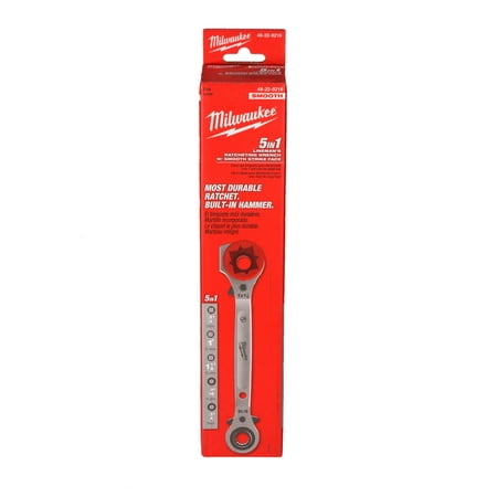 

Milwaukee 48-22-9216 Heavy-Duty Lineman s 5-in-1 Ratcheting Wrench