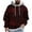 Mens Sweatshirts & Hoodies Red, variant on M-4X Plus Size Mens Big & Tall Hoodies Fleece Lined Sweatshirts with Pocket Pullover Long Sleeve Plaid Printed Thermal Warm Streetwear Hoodie Tops