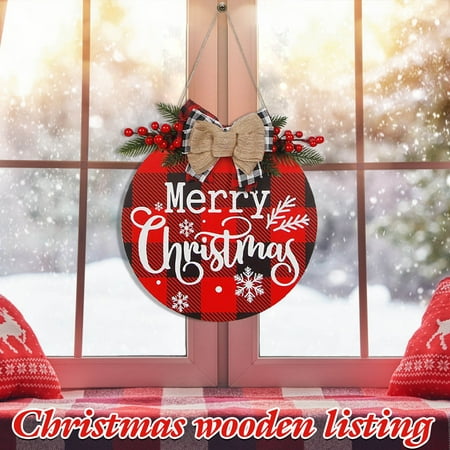 

Dprfmg Christmas Day Wooden Listing Home Wall Ornaments Christmas Red Fruit Lattice Pendant Christmas wooden listing home wall christmas ornaments Christmas red fruit lattice h