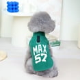 thumbnail image 3 of Pet Artist Personalized Fleece Dog Clothes with Name Printed Winter Warm Vest Dog Sweaters for Small Dogs Male Female Fall Pullover Puppy Clothes with D-Ring, 3 of 8