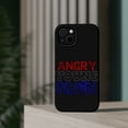 thumbnail image 4 of DistinctInk Tough Case for Apple iPhone 15 (6.1" Screen), Compatible with MagSafe Charging - Angry Young Man, 4 of 6