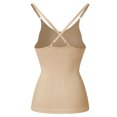 thumbnail image 6 of Womens Yoga Camisole Spaghetti Strap Sleeveless Cami with Built-in Bra Compression Tummy Control Tank Top, 6 of 6