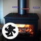 thumbnail image 3 of ventilador de la estufa de la chimenea Ventilador de chimenea de 6 Ventilador de estufa con calor para leña / quemador de leña / chimenea Ventilador de distribución de calor - Negro Magideal ventilador de la estufa de la chimenea, 3 of 6