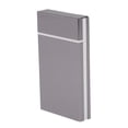thumbnail image 1 of KLKCMS Étui Super Mince Format Support en Aluminium Tabac 20 s Gris, 1 of 8