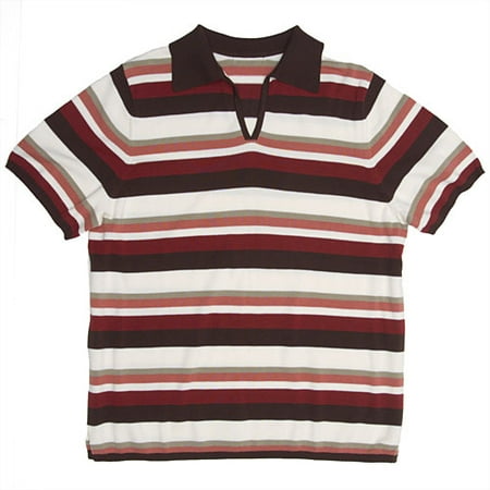 Women's Plus Johnny Collar Sweater