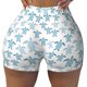 thumbnail image 2 of Fotbe Hand Drawn Turtle Shorts Sin Costuras – Shorts Deportivos de Cintura Alta para Mujer, Elásticos para Gimnasio, Yoga, Running o Ciclismo-Medium, 2 of 8