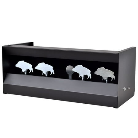 - Magnetic Knockdown Pellet Catcher Shooting Target Wild Boar Design