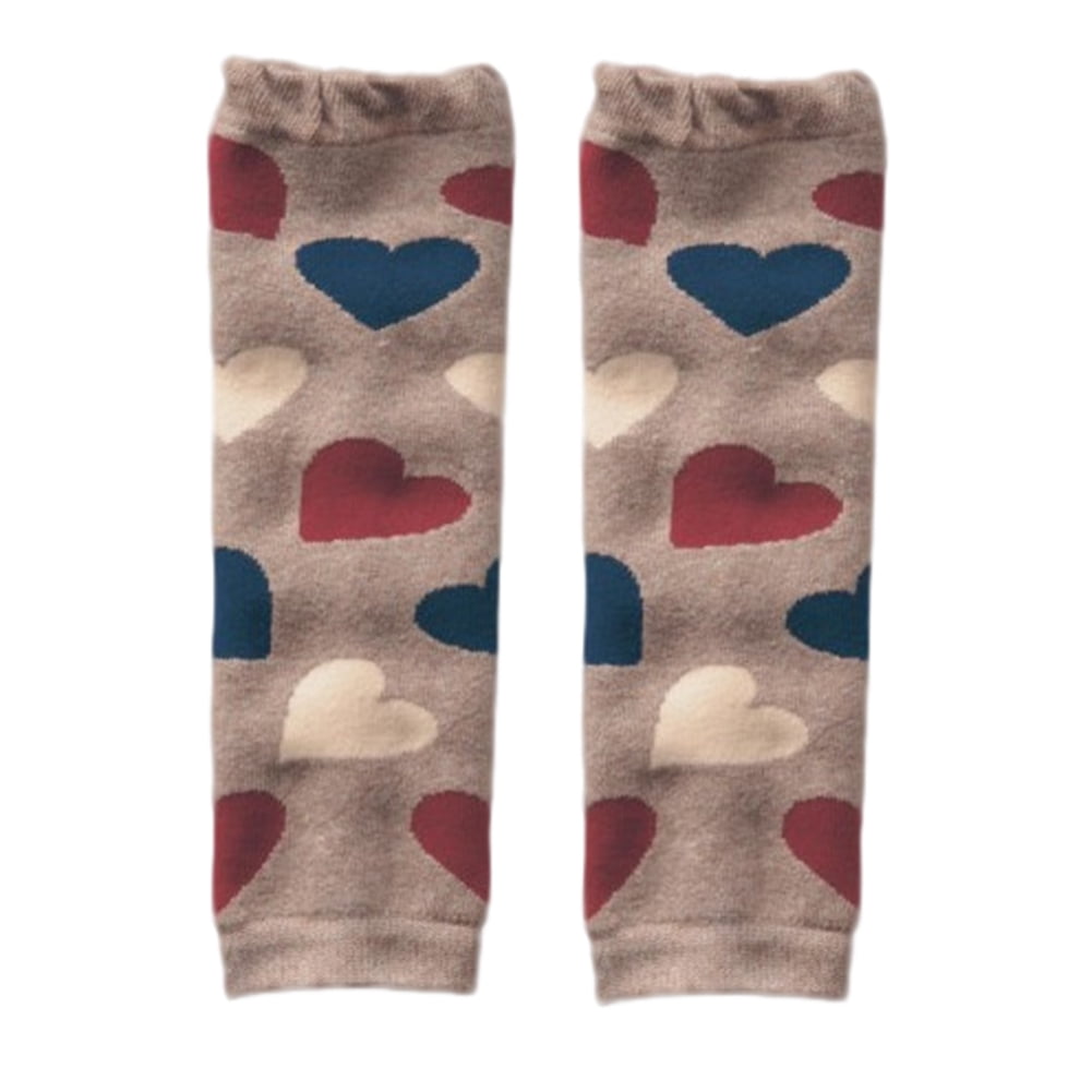 Children Cartoon Leg Warmers Baby Shin Guards Unisex Soft Cotton Warm Knee Socks