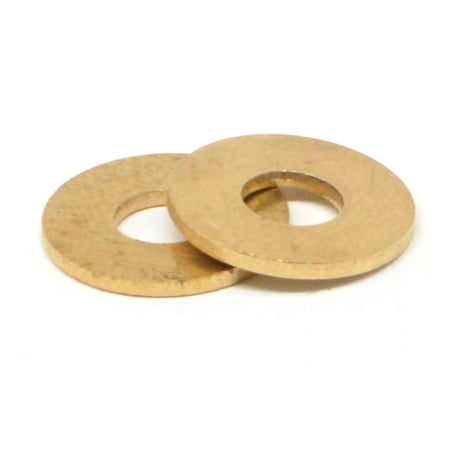 

#8 Flat Washer Small Pattern Brass Pk 50