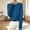 Blue, variant on Only Moment Gray Long Sleeve Shirts for Women Crew Neck Soft Basic Loose Fit Pullover Sweater,Dressy Business Casual Work Outfits,Travel Vacation All Day Wear,2026 Trendy Clothing M