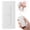 White, variant on Refillable Automatic Dental Floss Dispenser,Portable Pocket Floss Pick Case with Pop-Up Design,3.35"×1.65",1PC,Pink