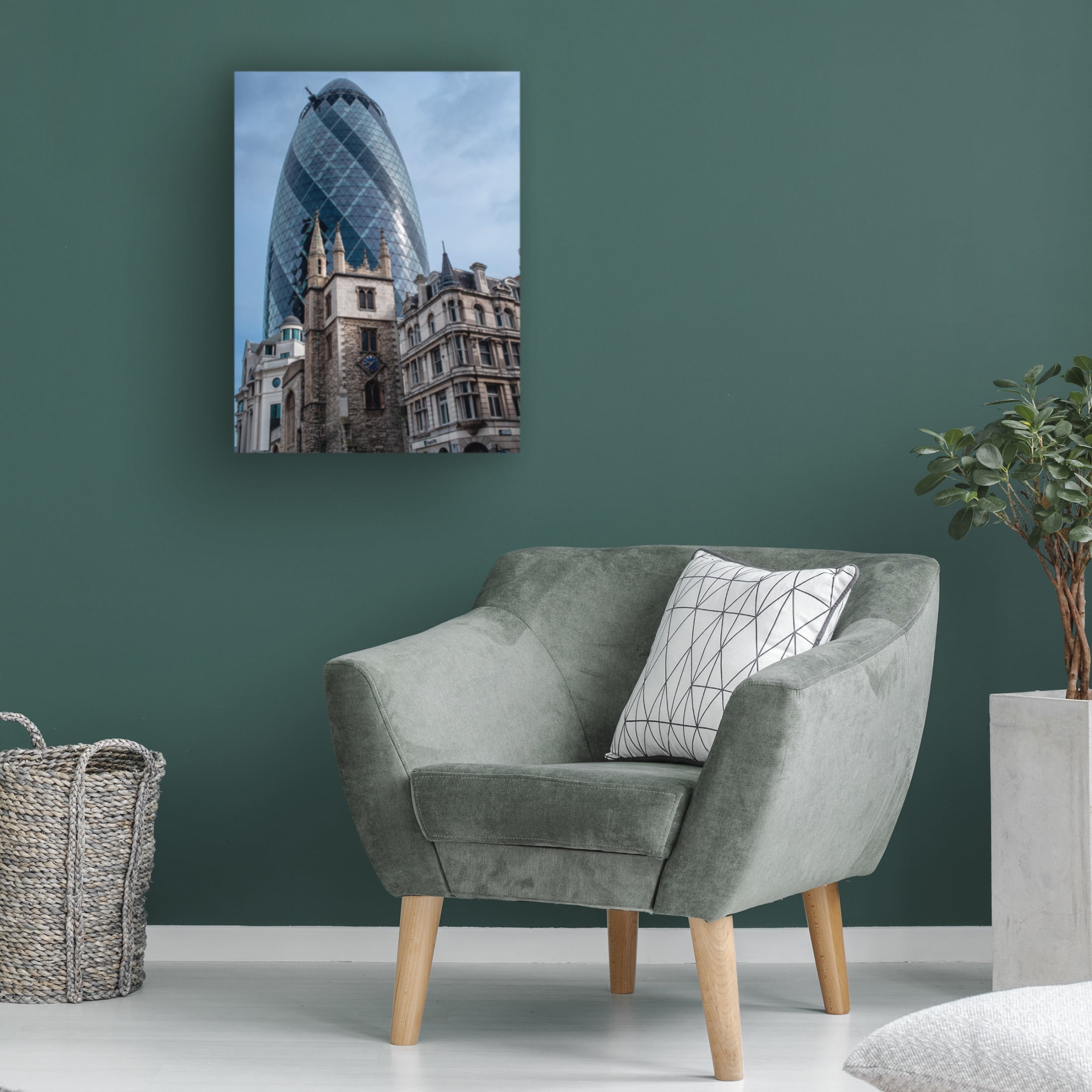Canvas Wall Art - Rodrigo Marin 'Then And Now' Wall Art for Living Room, Bedroom, or Office Décor by Trademark Fine Art - 14 x 19 Inches