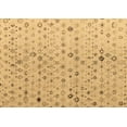 thumbnail image 1 of Ahgly Company Indoor Rectangle Solid Brown Modern Area Rugs, 3' x 5', 1 of 4