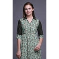 thumbnail image 5 of Bimba Rayon Panel Kurta Printed Women StraightÂ&nbsp;KurtiÂ&nbsp;Indian Summer Clothing, 5 of 6