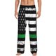 thumbnail image 1 of Balery American Flag Pantalones de pijama para hombre, pijama ultraligero, pantalón de descanso-Small, 1 of 6