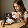 thumbnail image 6 of Ballet Dancer Tissue Box,Decorative Dancing Figure Facial Tissue Dispenser, Girl's Long Skirt Tissues Box,for Bedroom Desk Living Room, Decorative Tissues Container for Home, 6 of 6