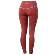 B Vertigo Adara Womens Breathable High Waist Silicone Full Seat Riding Tights with Phone Pockets