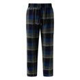 thumbnail image 2 of Men's Plaid Stripe Casual Pants, Fashion Pajama Pants with Elastic Waist for Lounging, Sleeping and Home Wear,Purple,3XL, 2 of 5
