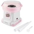 thumbnail image 2 of Nostalgia PCM805 Retro Hard and Sugar Free Candy Countertop Cotton Candy Maker, Includes 2 Reusable Cones And Sugar Scoop – White/Pink, 2 of 5