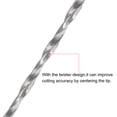 thumbnail image 4 of Uxcell 5Pack 1.4mm Mini Micro Twist Drill Bits, High-Speed Steel Extra Long Drill Bit 100mm, 4 of 6