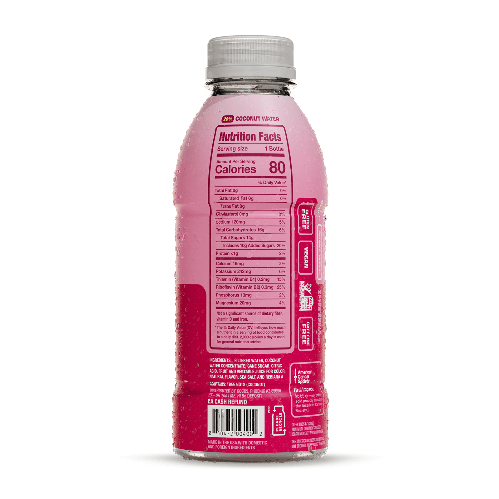 Coco5 Cherry Coconut water