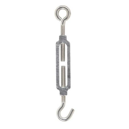 

Hampton 02-3427-404 Hook & Eye Turnbuckle Stainless Steel - 0.25 x 5.38 in. - pack of 5