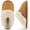 Brown, variant on Ecetana Womens Slipper with Memory Foam Fluffy Soft Warm Slip On House Shoes
