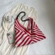 thumbnail image 3 of Bolso Mano Y Hombro Punto para Mujer Viajes () Blanco Rojo, 3 of 7
