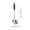 🍒 B_Base#7750, variant on Stainless Steel Kitchen Utensil Set – Cooking Spoon, Frying Pan Spatula, Soup Ladle, Strainer • Rustproof, Dishwasher , Ergonomic Non-Slip Handle • 4-Piece, Silver