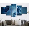 thumbnail image 1 of 5 Cuadros Decorativos Astronauta Espacio Sentado Viendo La Tierra Canvas Listo Para Colgar Jungle Art Impresion Tela Arte, 1 of 6